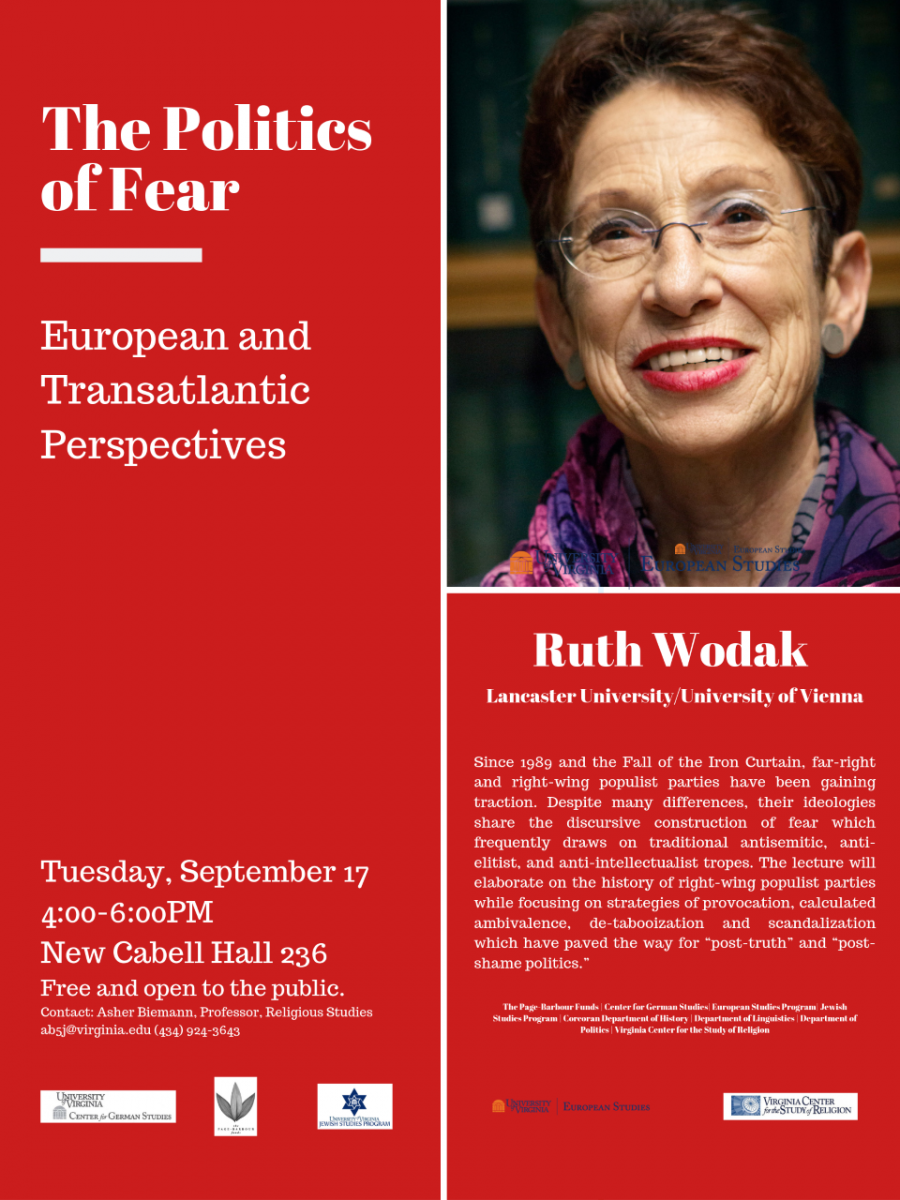 The Politics of Fear: European and Transatlantic Perspectives