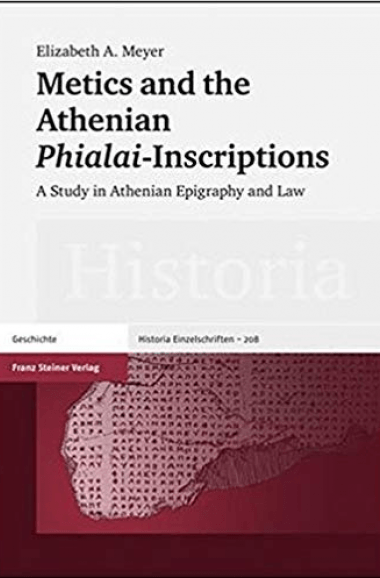 Metics and the Athenian phialai-Inscriptions