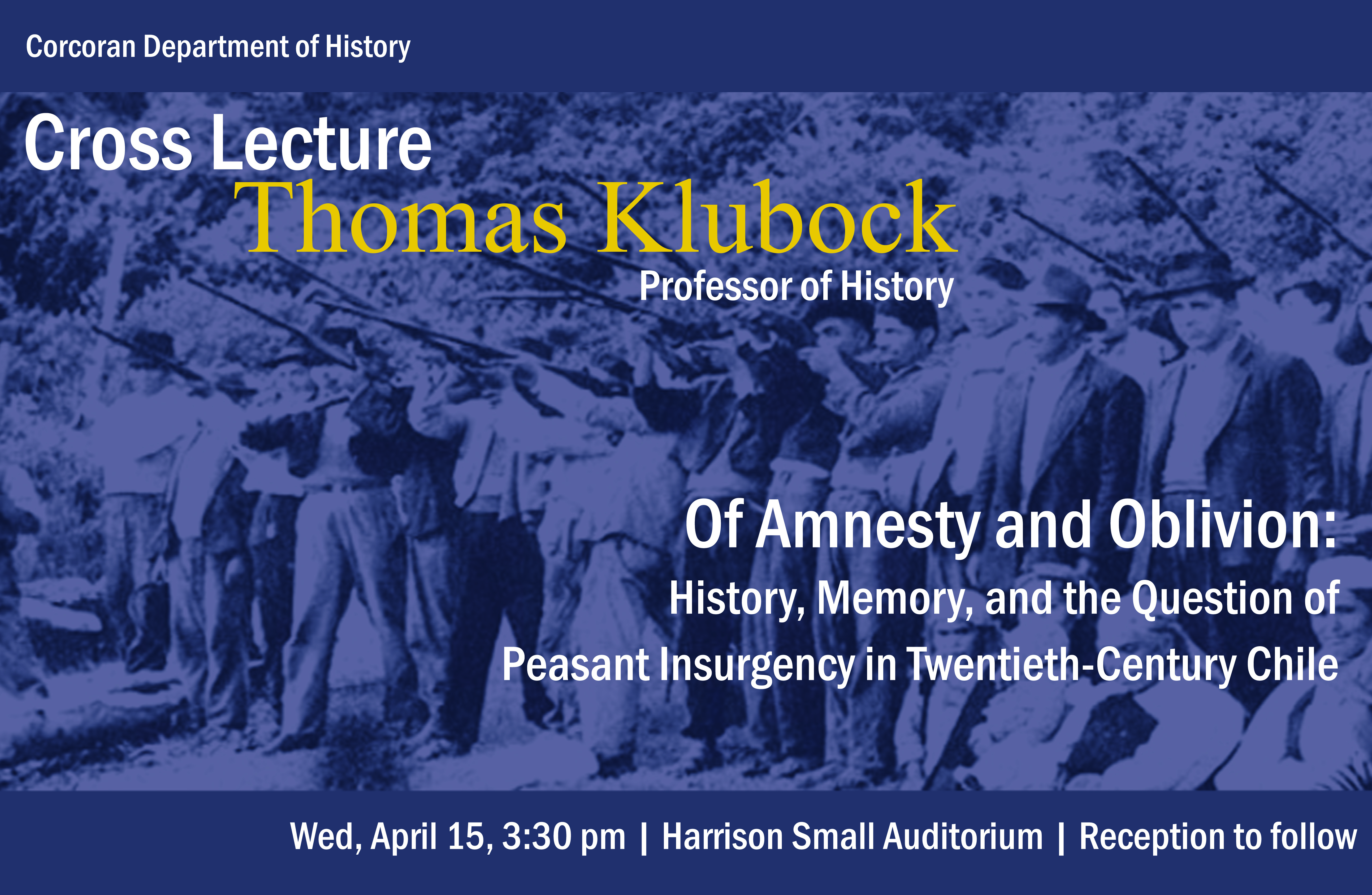 Cross Lecture: Of Amnesty and Oblivion