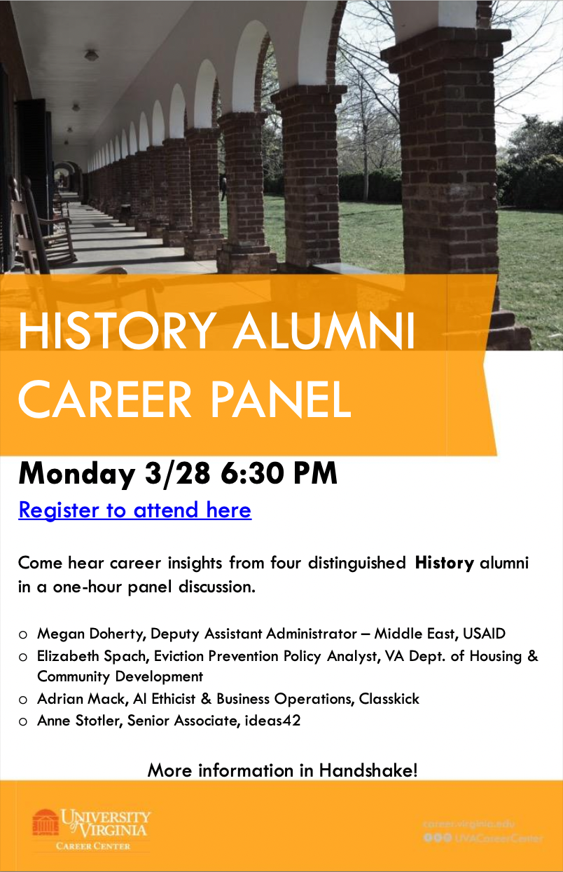 History Alumni Career Panel
